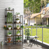 Vintage Bookshelf w/ 5 6 Tier Shelves Stand Shelf Multifunctional Display Shelf