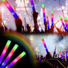 100PCS Premium Light Up LED Foam Glow Stick Flashing High Quality MultiColor UK