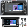 7" Android Apple Carplay Car GPS Stereo Radio For VW Golf MK5 Polo Passat Jetta