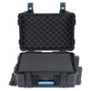 Outdoor Travel Trolley Case Foam Protective Tools Storage ABS Plastic Box +Wheel
