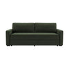 Dusk Soho Dark Olive Matte Velvet 2.5 Seater Sofa Bed RRP £999