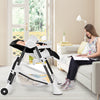 Folding Baby High Chair Convertible Infant Dining Chair Portable Highchair