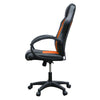 Office Chair Ergonomic Gaming Chair Height Adjust with Armrest PU Leather Seat