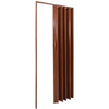 PVC Wood Effect Folding Door Internal Accordion Concertina Sliding Door Divider