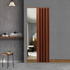 PVC Folding Concertina Door Gloss Sliding Door Panel Washable Bi Divider Screen