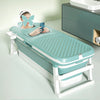 Folding Bathtub Water Tub Adult Children Kids Spa Soaking Sauna SPA Bath Tub Lid