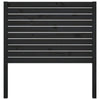 Lechnical Bed Headboard Black 96x4x100 Solid Wood Pine,Headboard for Y2M2