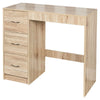 3 Drawer Wooden Bedroom Dressing Computer Work Table Desk Jewellery Office Unit