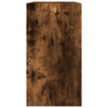 Shoe Cabinet Smoked Oak 80x34x63 cm Engineered Wood
