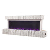 Electric Fireplace 12 Media Flame Insert LED Panoramic Living Room Heater Wifi