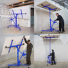 Plasterboard Lifter Drywall Lift Hoist Panel Board Sheet Lifts 11ft Reach 68kg