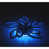 Modern Chandelier LED Lamp White Frame Ceiling Light With RGB Backlight Yfjvldwt