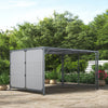 3 x 3 m Large Aluminium Pergola Patio Gazebo with Retractable Shade Canopy