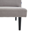 Sofa Bed Budget 3 Seater Fabric Folding Convertible Click Clack Couch Sofabed