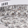 Luxury Crystal LED Ceiling Light Cool White Lamp Fitting Pendant Chandelier Deco