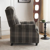 Recliner Padded Armchair for Living Room, Push-Back Reclining Chair