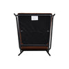 Industrial Vintage PU Leather Relaxing Armchair Accent Lounge Chair Metal Frame