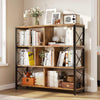 4 Tier Bookcase Open Storage Bookshelf Wooden Books Display Cabinet Living Room