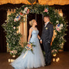 XL Stunning Double-Hexagon Wooden Wedding Arch Backdrop Stand Archway Arbor Boho