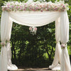 Heavy Duty Iron Wedding Backdrop Stand DIY Party Canopy Frame Kit Indoor Outdoor