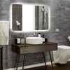 Bathroom Mirror LED Light Mirror 80 x 60 CM Shatterproof Wall Mounted Mirror
