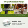 Heavy-Duty Galvanized Steel Chicken Feeding Trough Metal Chicken Feeder