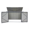 Panana Galvanized Steel Garden Storage Shed Bike Metal Pent Roof Tool Shed House