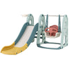 Toddler Indoor Activity Playground 4 in 1 Kids Slide Playset with Climber