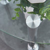 Nest Of 3 Nested Nesting Tables Side End Coffee Table Glass/Wood for Living Room