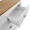 Chest of Drawers with 7 Drawers Wooden Frame for Bedroom, Living Room, Hallway