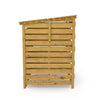 Double Triple Wheelie Bin Storage Wooden Store Cover Garden Rubbish Dustbin Shed