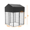 XXL Dog Playpen Outdoor Dog Kennel Enclosure House Premium Umbrella-Grade Roof