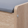 Shoe Bench for Hallway Small Shoe Rack Shoe Organizer Shoes Storage Unit Wooden