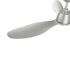 52" Ceiling Fan Chandelier Light 3 Color LED Remote Control Reverse/Timer/6Speed