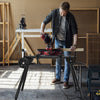 Portable Folding Saw Stand Universal Miter Saw Stand w/ Convenient Clamp System
