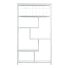 Tall Standing 5Tier Storage Shelves Modern Bookshelf Bookcase Dispaly Rack Stand