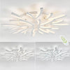 LED Ceiling Lights V-Shaped Living Room Bedroom Chandelier Lamp Fixtures Light o