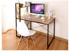 Computer Table Home Office Student Working Study Writing Desk with Bookshelf MDF