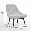 Sofa Modern Scandinavian Bucket Tub Chair Seat Modern Armchair Fabric 2 3 Seater