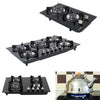 2/4/5 Burners Hob Glass Top Campervan/Caravan/Motorhome Gas Hob LPG Stove Cooker