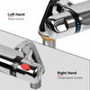 Bathroom Thermostatic Bath Shower Mixer Taps Deck Mounted Chrome Valve Bar Tap