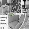 Garden Outdoor Egg Chair Cushion Seat Pad Swing Hanging Chair Mat Pillow Patio