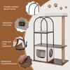 118 cm Tall Cat Tree Tower Large Cat Activity Center Indoor Climbing Furniture