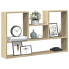 Wall Shelf Sonoma Oak 99x15x60 cm Engineered Wood