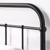 WHITE HOSPITAL STYLE METAL BED FRAME BLACK-BRASS-WHITE SINGLE TO KING