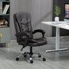 Executive Office Chair Swivel Recliner Padded Armrest Swivel Gas Lift Desk Chair