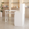 Manicure Table NailDesigner Station Art Desk Workstation Storage Equipment Shelf