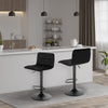1/2/4/6x Breakfast Bar Stool w/ Backrest Gas Lift Swivel Adjustable Pub Stool