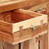 Sideboard 120x35x75 cm Solid Acacia Wood