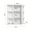 Wall-mounted Bathroom Cabinet Storage Cupboard Vanity Unit Wall Cabinet White